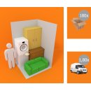 GK Wochenmietpreis für 6 m² Lagerabteil